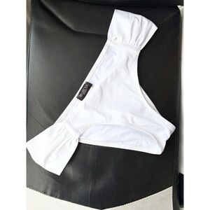 Moeva White Bikini Bottoms